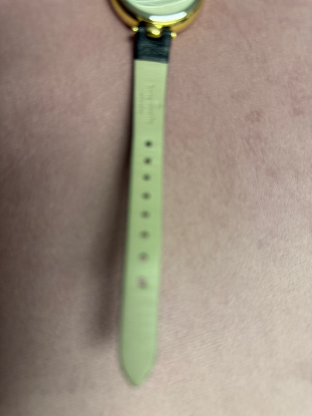 kate spade Gold Tone Watch with Pink and Blue Floral Dial - Picture 6 of 7